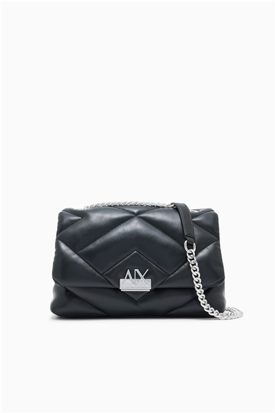 Armani Exchange Kadın Mini Omuz Çantası Siyah