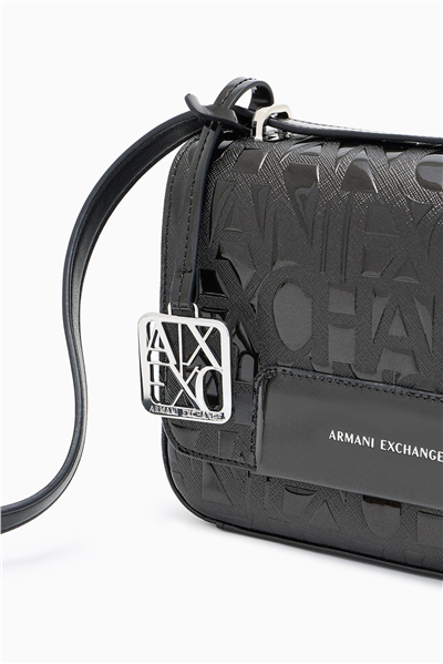 Armani Exchange Kadın Mini Omuz Çantası Siyah