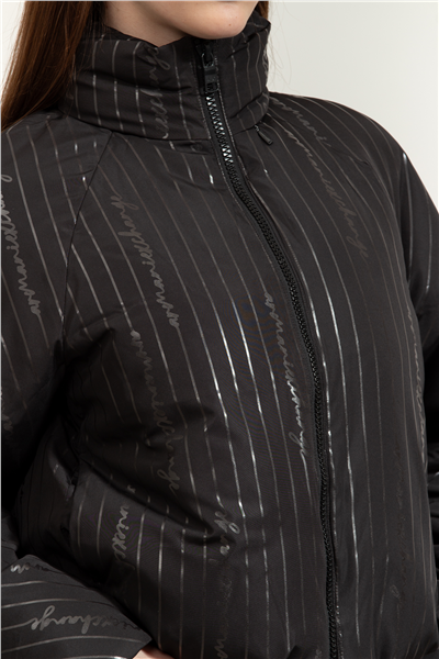 Armani Exchange Kadın Mont Siyah