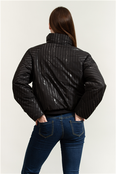 Armani Exchange Kadın Mont Siyah