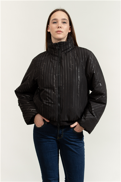 Armani Exchange Kadın Mont Siyah