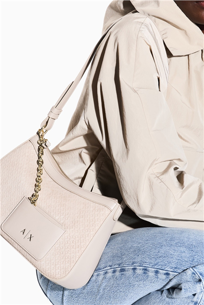 Armani Exchange Kadın Omuz Çantası Kum beji