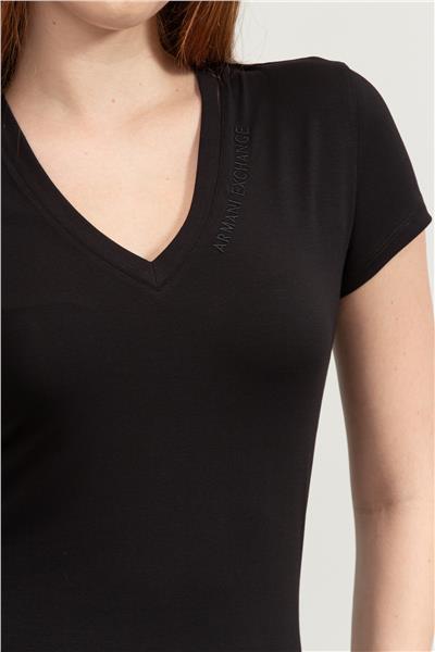 Armani Exchange Kadın V Yaka T-Shirt