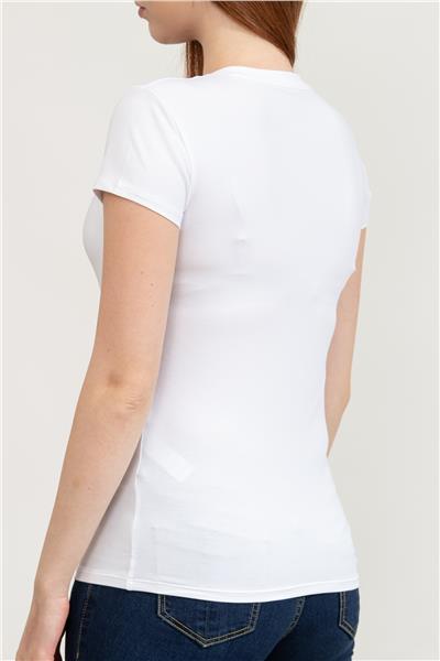 Armani Exchange Kadın V Yaka T-Shirt