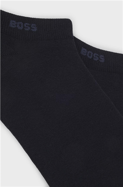 Boss 2P As Uni CC Erkek 2li Çorap Mavi
