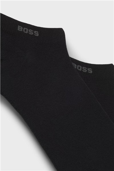 Boss 2P As Uni CC Erkek 2li Çorap Siyah