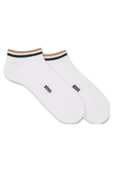 Boss 2P As Uni Stripe Cc Erkek 2li Çorap Beyaz