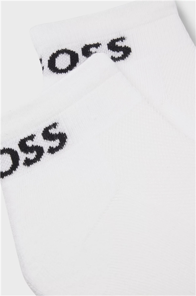 Boss 2P Sport CC Erkek 2li Çorap Beyaz