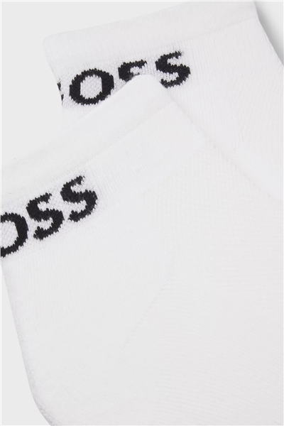 Boss 2P Sport CC Erkek 2li Çorap Beyaz