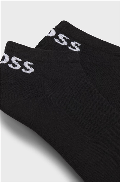Boss 2P Sport CC Erkek 2li Çorap Siyah