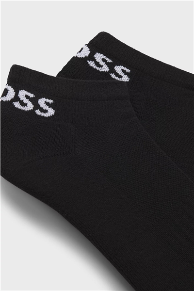 Boss 2P Sport CC Erkek 2li Çorap Siyah