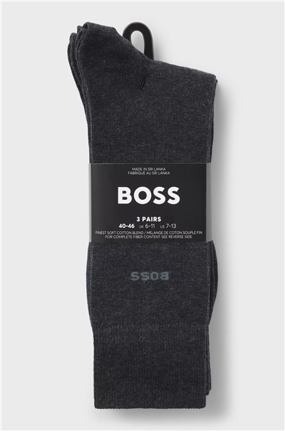 Boss 3P RS Uni CC Erkek 3lü Çorap Çok Renkli
