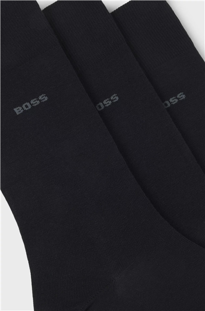 Boss 3P RS Uni CC Erkek 3lü Çorap Mavi