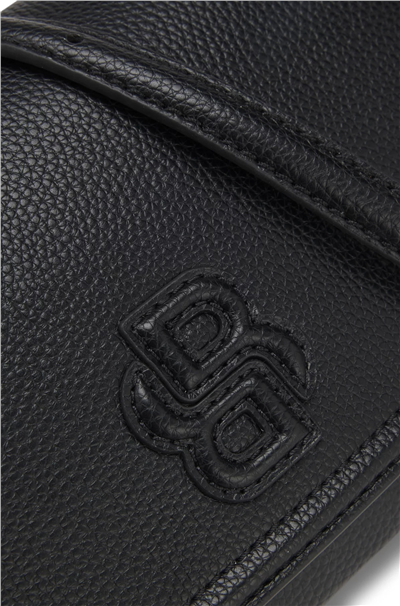 BOSS Anett Flap Crossbody Kadın Omuz Çantası Siyah