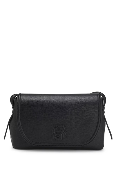 BOSS Anett Flap Crossbody Kadın Omuz Çantası Siyah