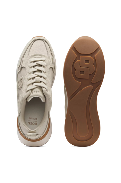BOSS B Icon Runn Stcsdcv Kadın Sneaker Bej