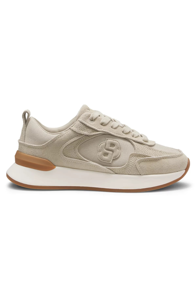 BOSS B Icon Runn Stcsdcv Kadın Sneaker Bej