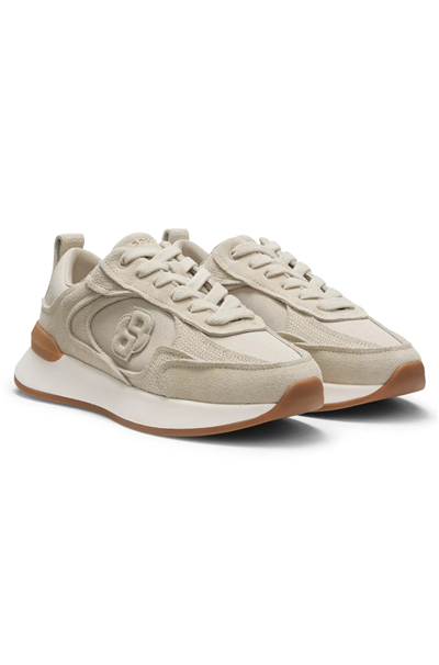 BOSS B Icon Runn Stcsdcv Kadın Sneaker Bej