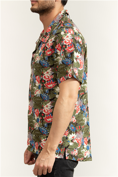 Boss Beach Shirt Erkek Bisiklet Yaka T-Shirt