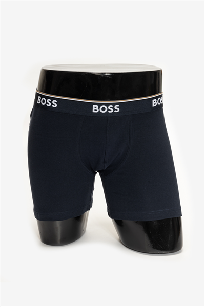 Boss BoxerBr 3P Power Erkek 3lü Boxer Mavi