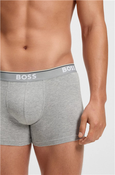 Boss BoxerBr 3P Power Erkek 3lü Boxer Çok Renkli