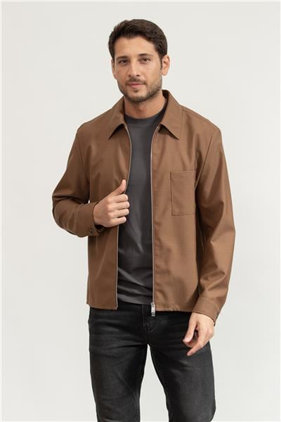 BOSS C-Carper-Zip Erkek Mont