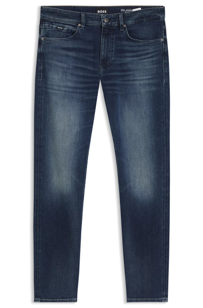 BOSS C Delaware Erkek Jean Pantolon Mavi