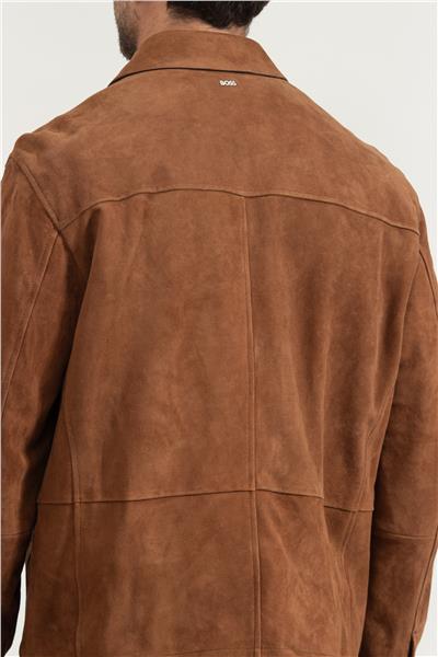 BOSS C-Markuedo Erkek Süet Mont