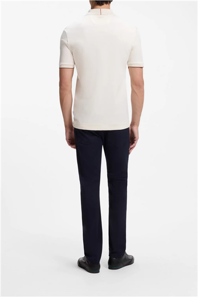 BOSS C Parlay 80 Am Erkek Polo Yaka T-Shirt Beyaz