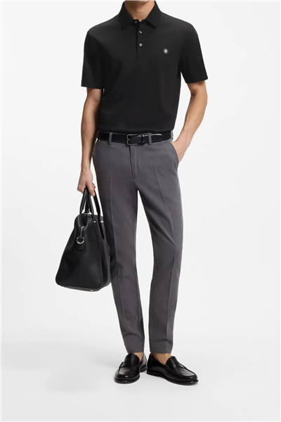 BOSS C Parris 01 Erkek Polo Yaka T-Shirt Siyah