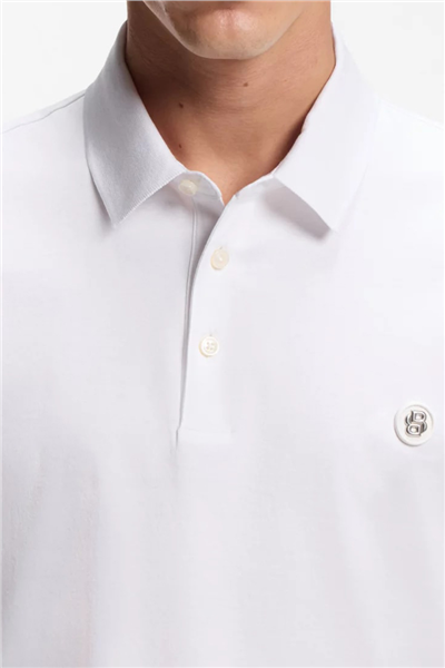 BOSS C Parris 01 Erkek Polo Yaka T-Shirt Beyaz