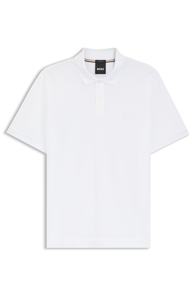Boss C Parris 98 Erkek Polo Yaka T-Shirt Beyaz