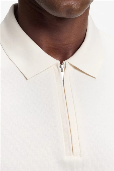 BOSS C Pei 90 Erkek Polo Yaka T-Shirt Beyaz