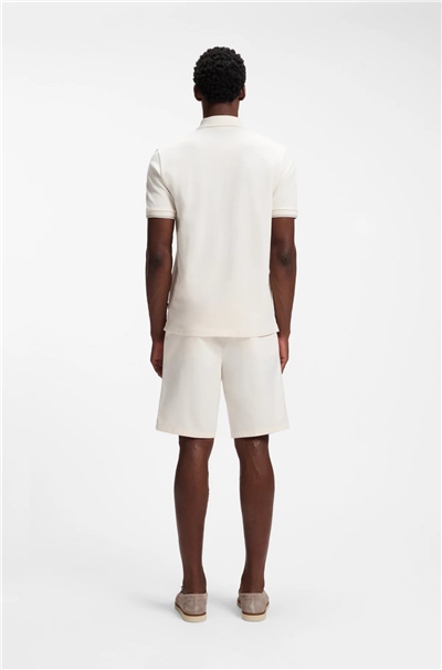 BOSS C Pei 90 Erkek Polo Yaka T-Shirt Beyaz