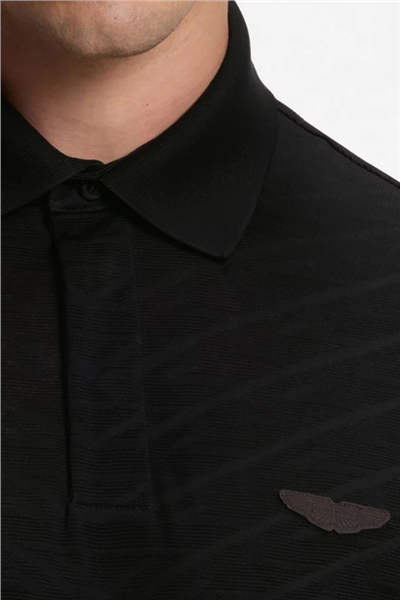 BOSS C Prout 180 Am Erkek Polo Yaka T-Shirt Siyah