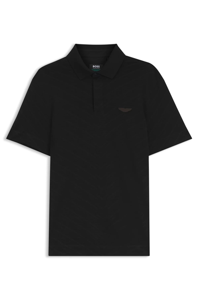 BOSS C Prout 180 Am Erkek Polo Yaka T-Shirt Siyah