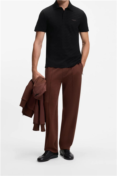 BOSS C Prout 180 Am Erkek Polo Yaka T-Shirt Siyah