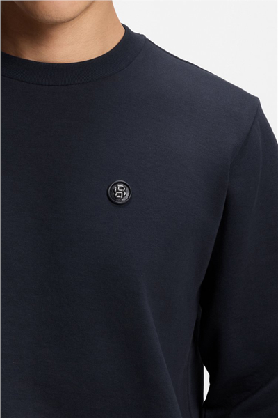 BOSS C Sharpe 01 Erkek Bisiklet Yaka Sweatshirt