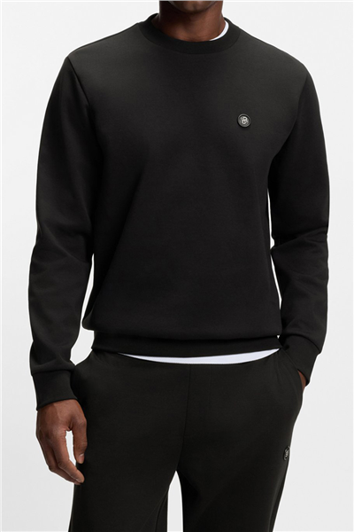 BOSS C Sharpe 01 Erkek Bisiklet Yaka Sweatshirt