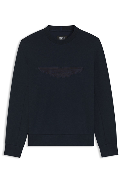 BOSS C Soleri 242 Am Erkek Bisiklet Yaka Sweatshirt