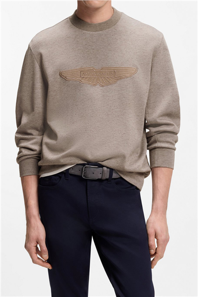 BOSS C Soleri 242 Am Erkek Bisiklet Yaka Sweatshirt