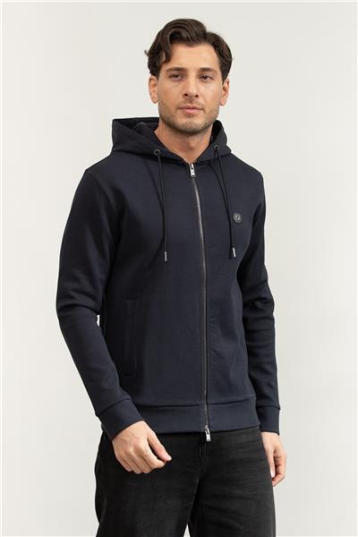 Boss C-Spence 01 Erkek Fermuarlı Sweatshirt