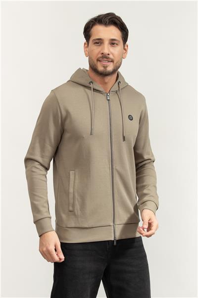 Boss C-Spence 01 Erkek Fermuarlı Sweatshirt