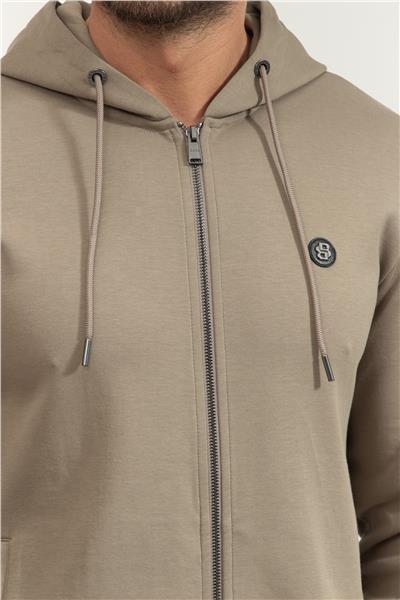 Boss C-Spence 01 Erkek Fermuarlı Sweatshirt