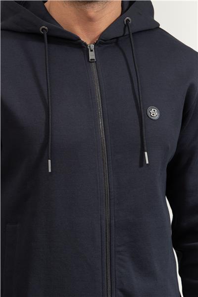 Boss C-Spence 01 Erkek Fermuarlı Sweatshirt