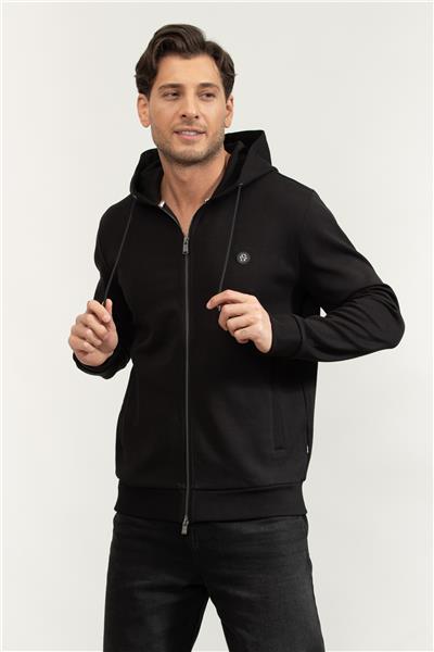 Boss C-Spence 01 Erkek Fermuarlı Sweatshirt