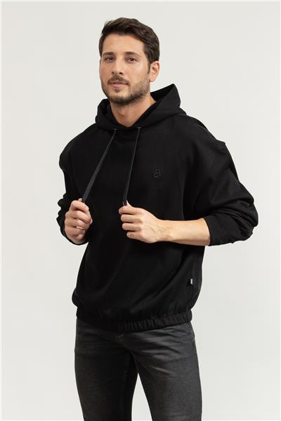 BOSS C-Stevens Erkek Kapüşonlu Sweatshirt