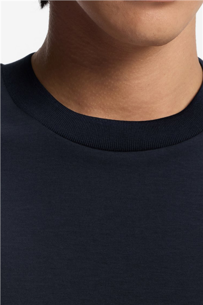 Boss C Tames 98 Erkek Bisiklet Yaka T-Shirt Mavi