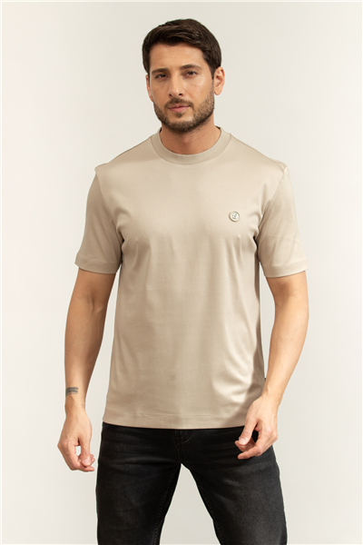 BOSS C Taut 01 Erkek Bisiklet Yaka T-Shirt