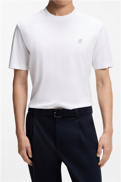 BOSS C Taut 01 Erkek Bisiklet Yaka T-Shirt